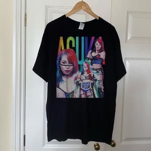 Asuka - Wwe Professional Wrestler - Unisex Black T-Shirt